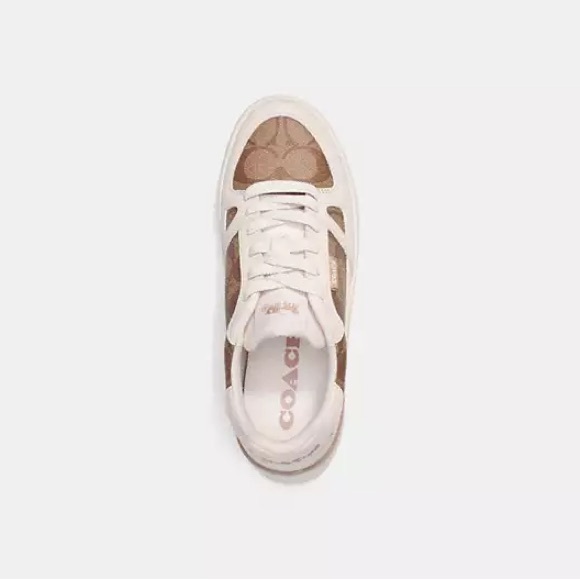 Coach Signature Low-Top Sneakers - Picture 4 of 10